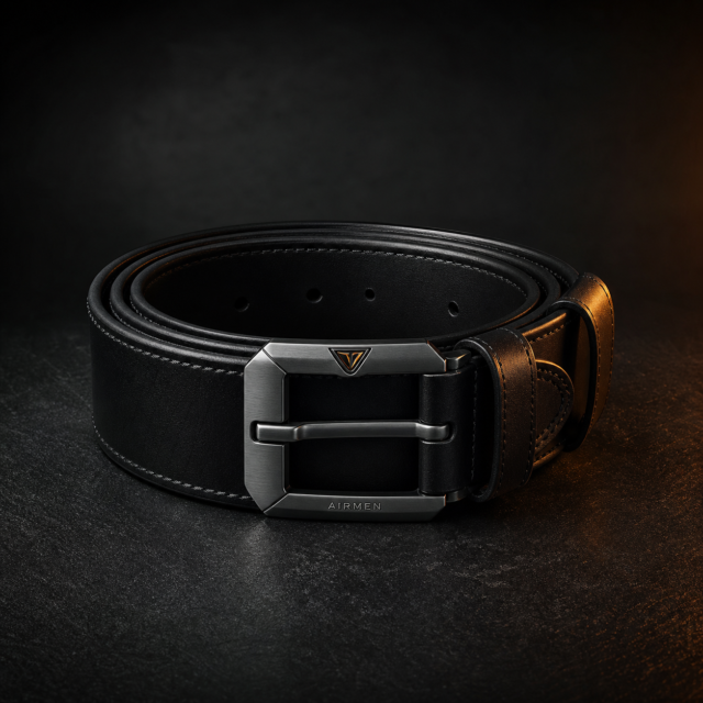 AIRMEN Leather Pilot Belt
